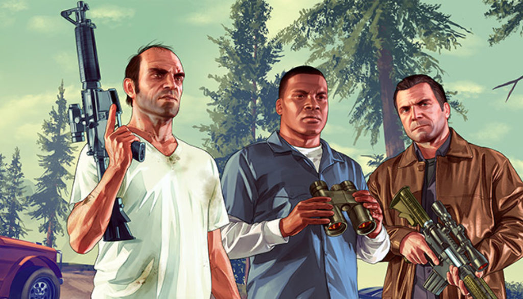  Grand Theft Auto V Xbox One : Take 2 Interactive: Video Games