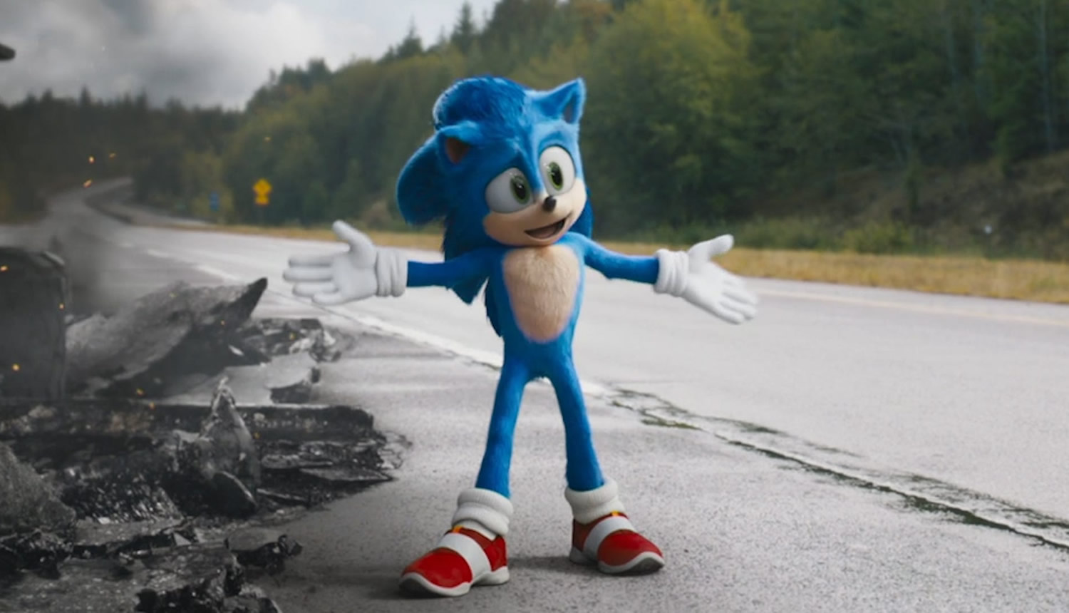 The Sonic Movie 2 Super Sonic Scene With Sonic Music 