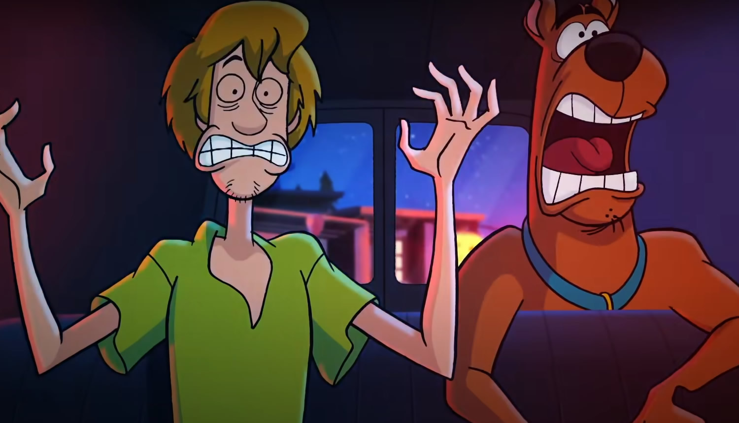Shaggy And Scooby Scared