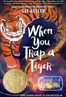 Book cover image of the book "When You Trap a Tiger."