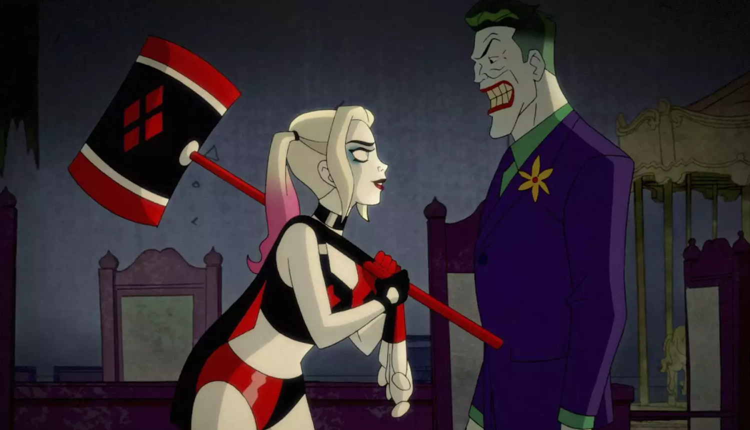 The Joker Cartoon Xxx - Harley Quinn - Plugged In