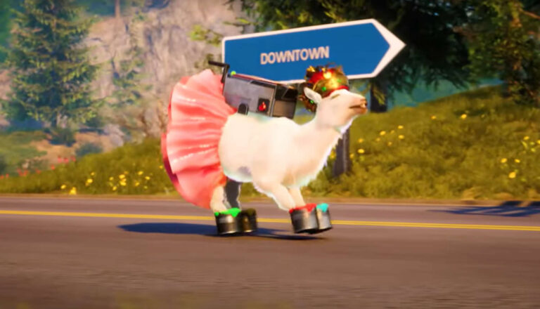 Goat in a tutu for Goat Simulator